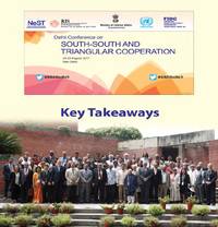 South-South and Triangular Cooperation 24-25 August 2017 : Key Takeaways